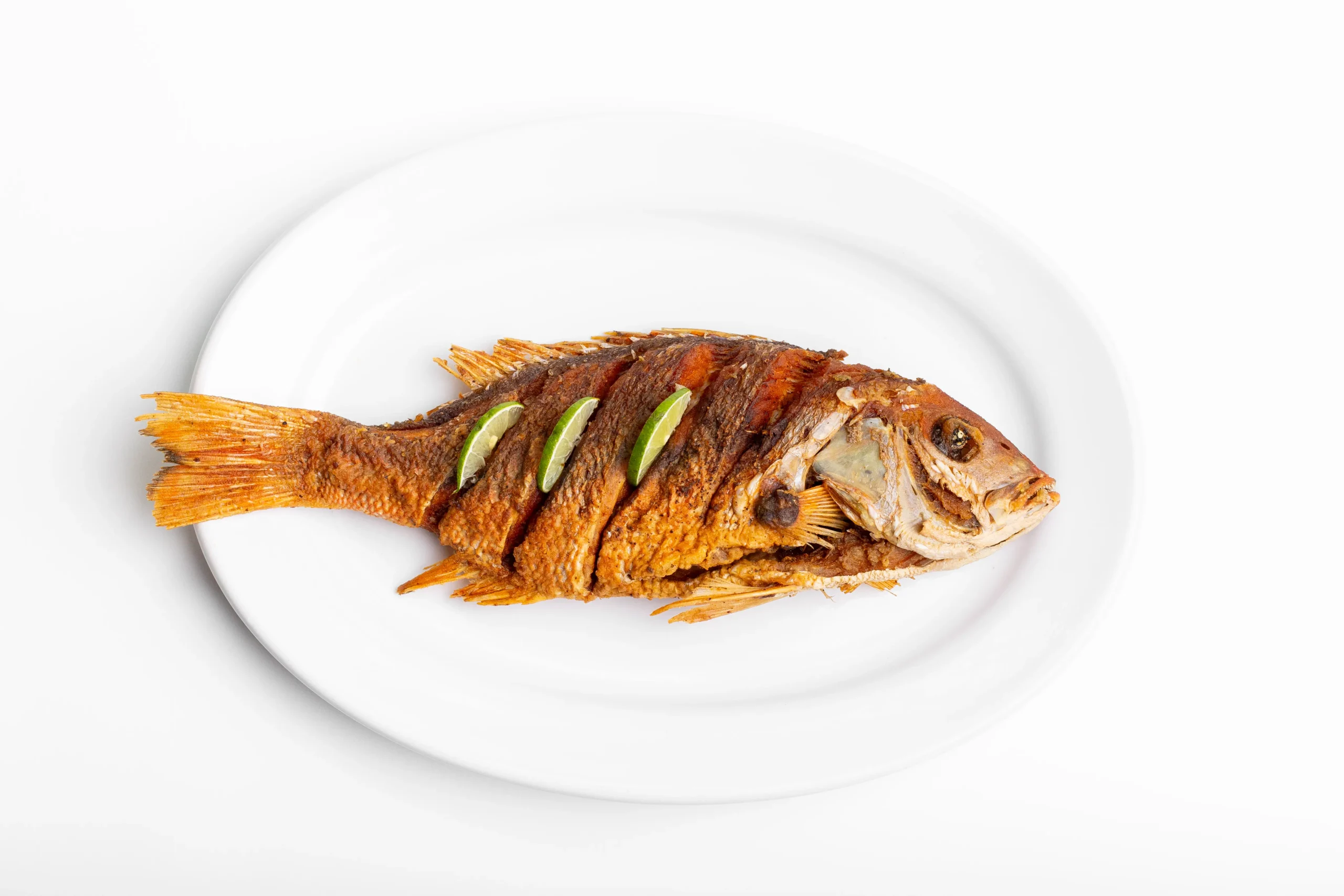 Huachinango frito, platillo de El Tejado Restaurant